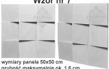 wodny panel gipsowy 3d nr 7calosc