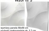 wodny panel gipsowy 3d nr 5calosc