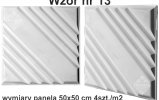 wodny panel gipsowy 3d nr 13